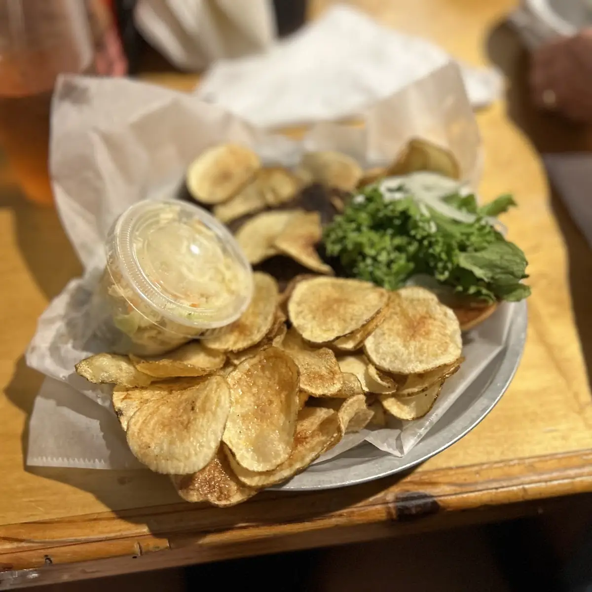 Fried Dill Pickle Chips