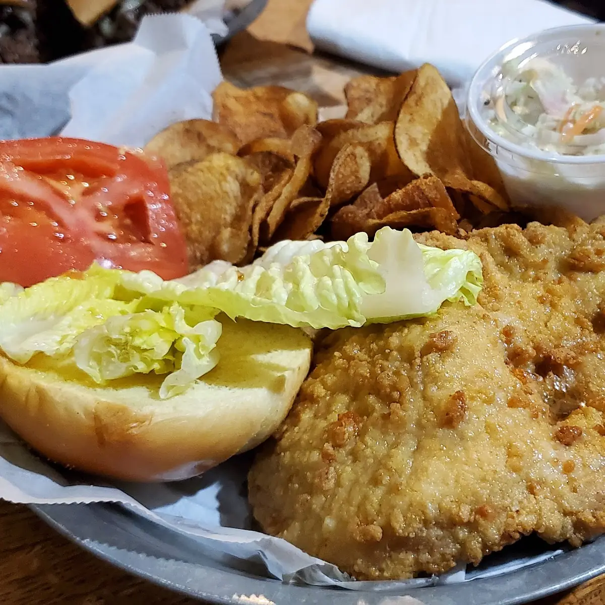 Pork Chop Sandwich
