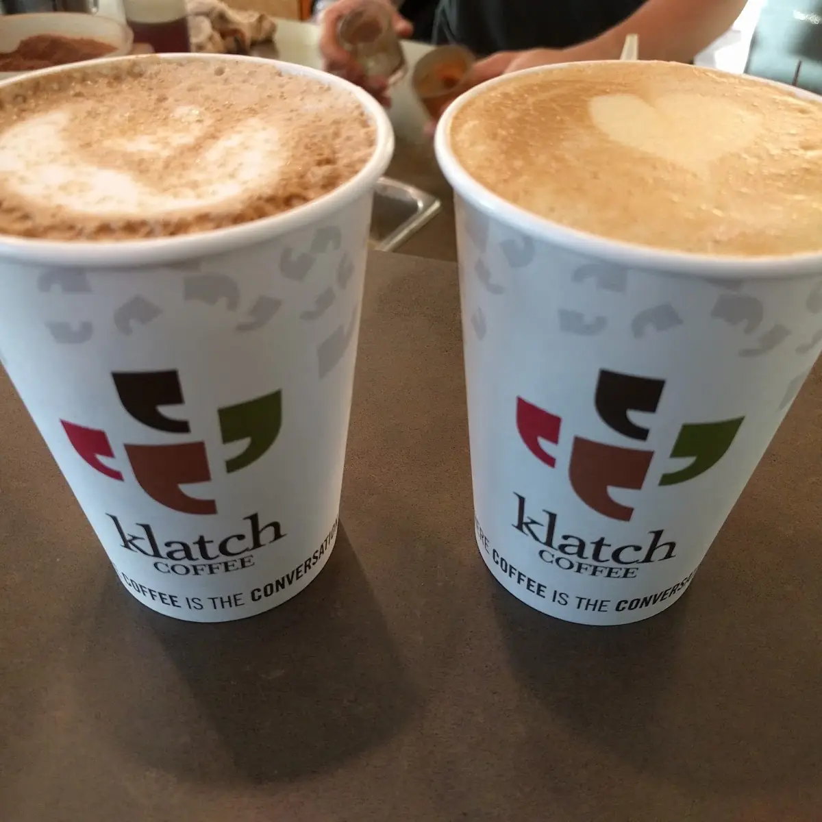 Ginger Bread Latte and Pumpkin Spice Latte
