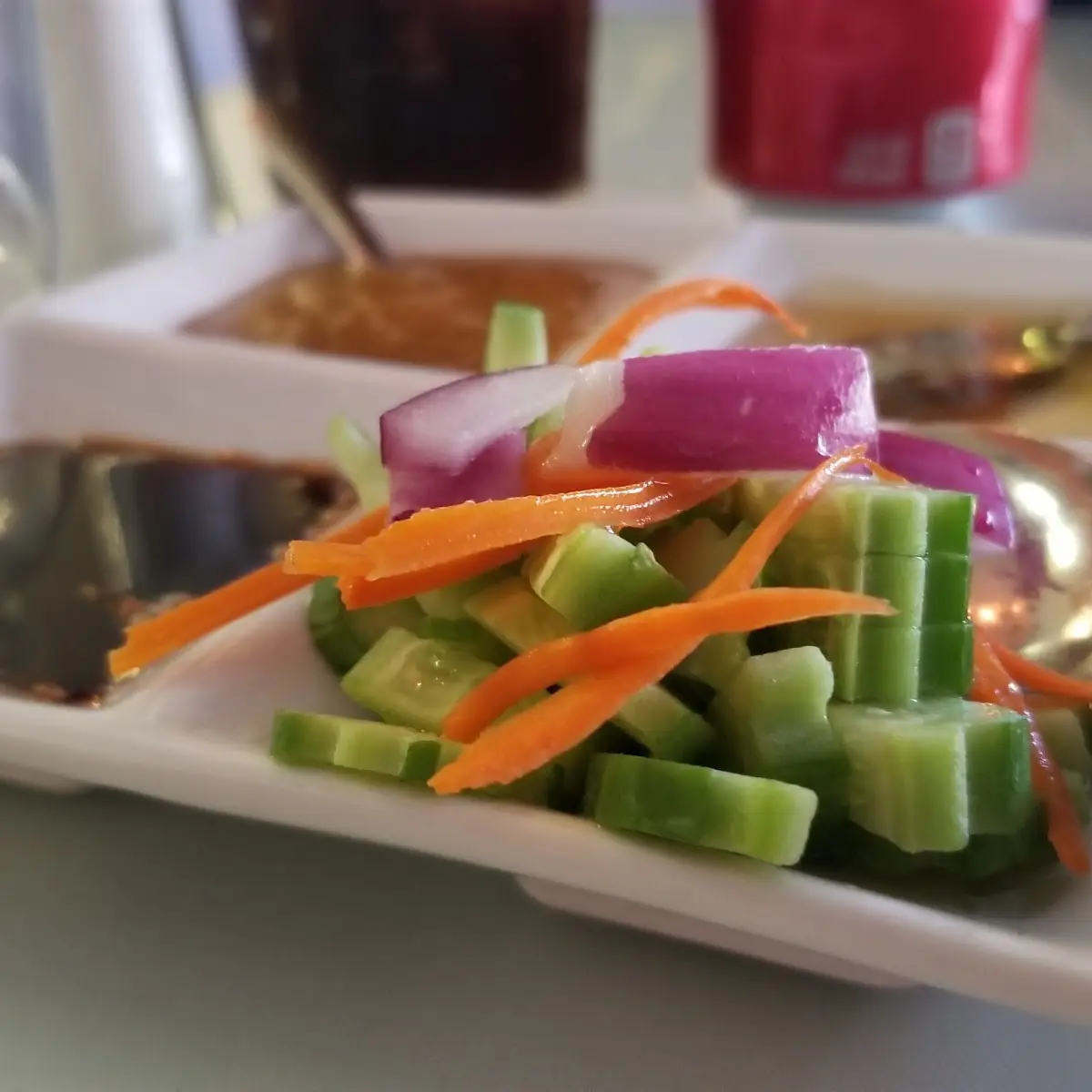 Garnish and Dipping Sauce