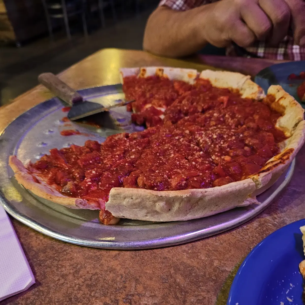 Carnivore Deep Dish Pizza