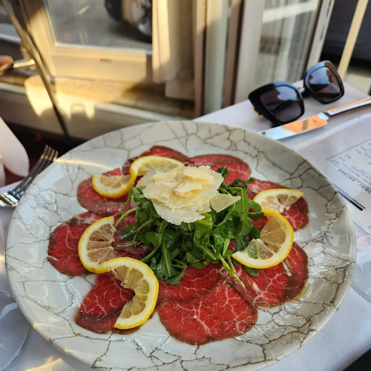Dry Aged Beef Carpaccio