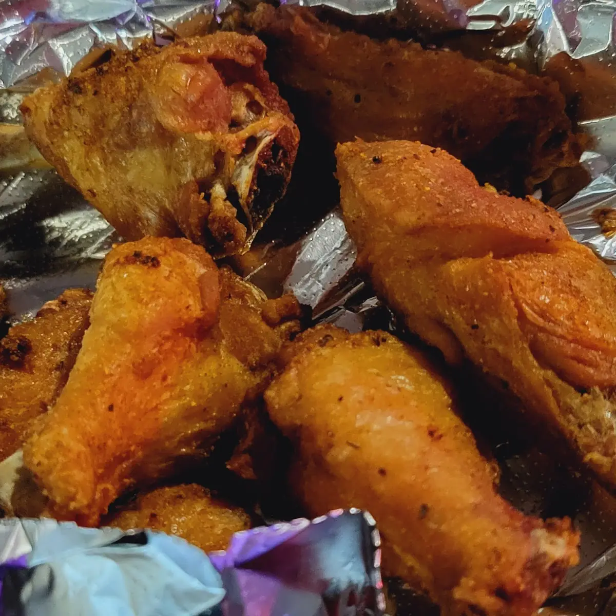 Cajun Rub Chicken Wings