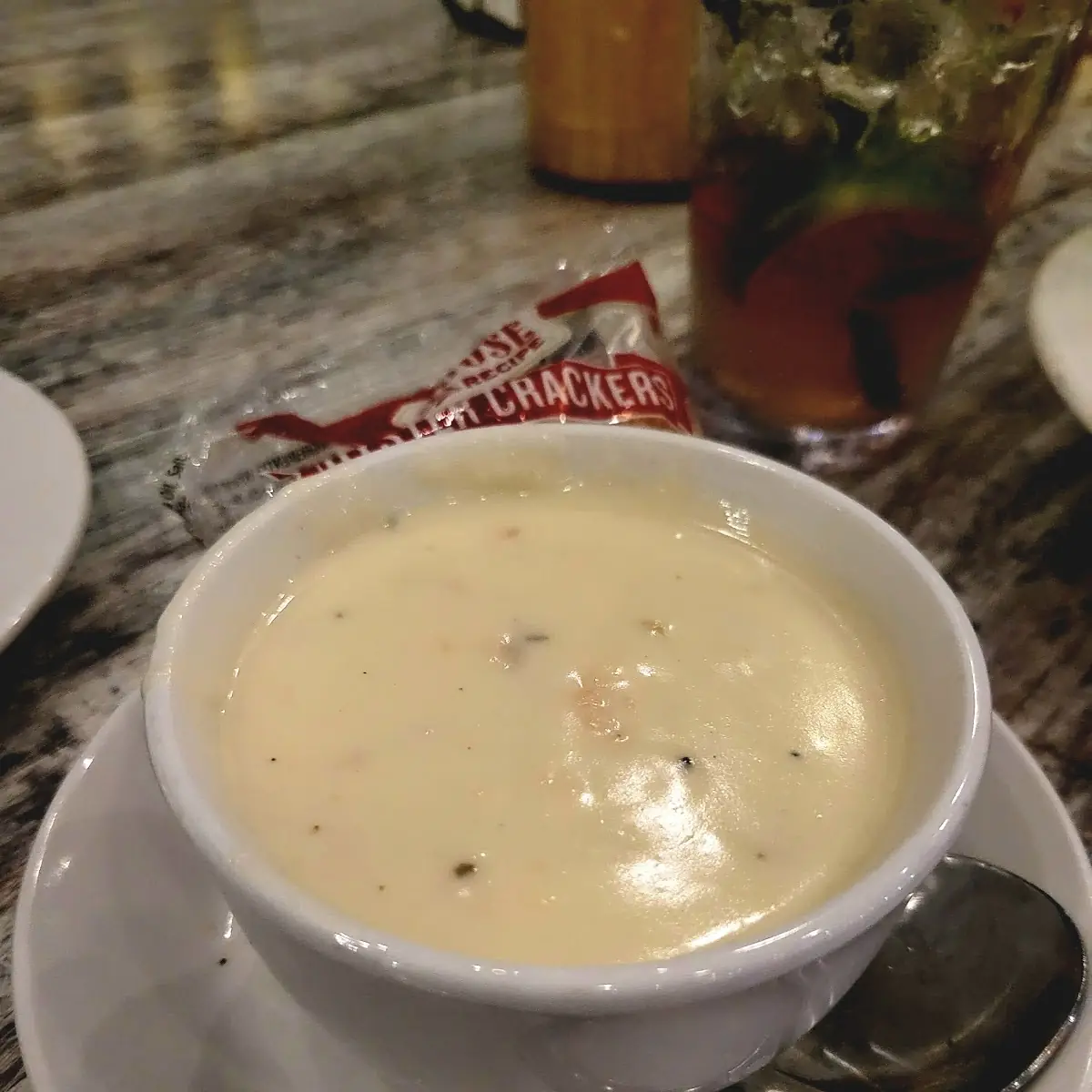 Lobster Quesadilla Clam Chowder