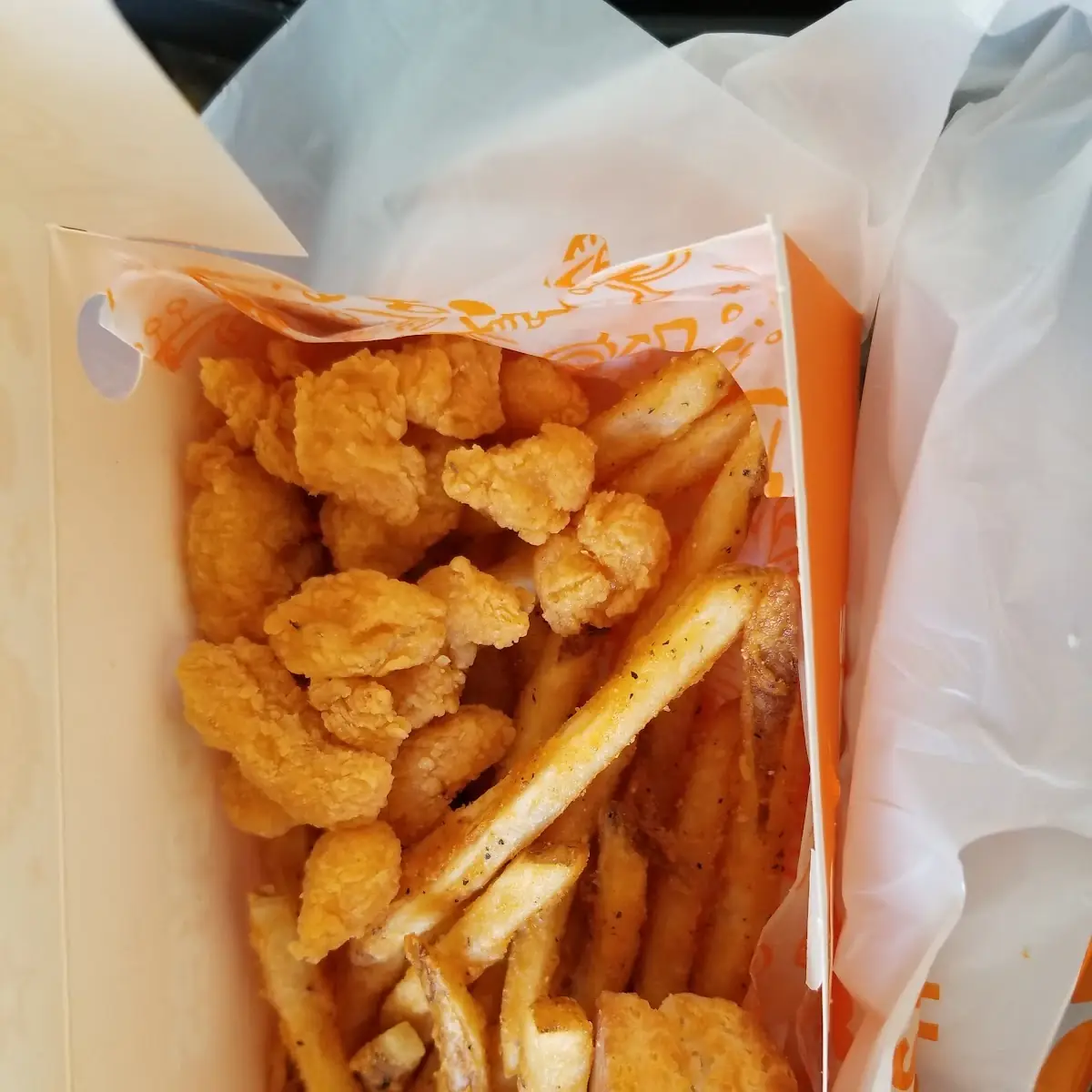 Popcorn Shrimp Basket
