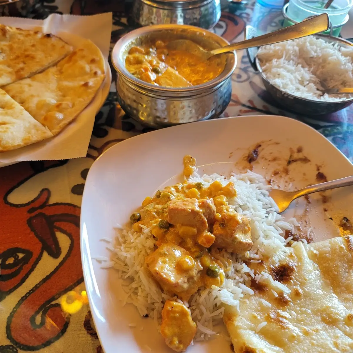 Chicken Korma Naan