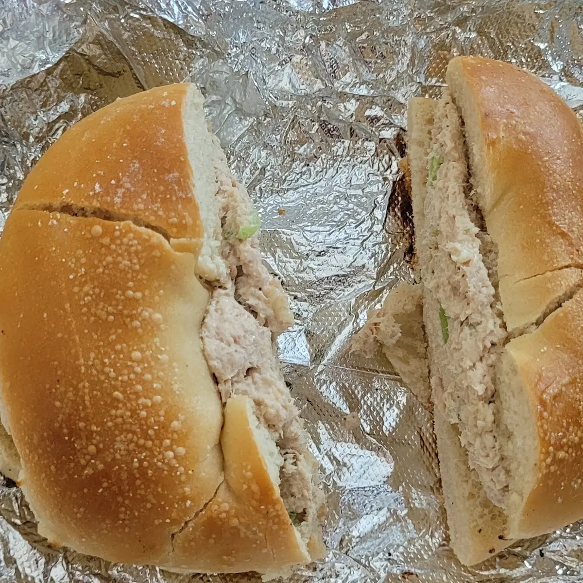 Tuna Plain Bagel
