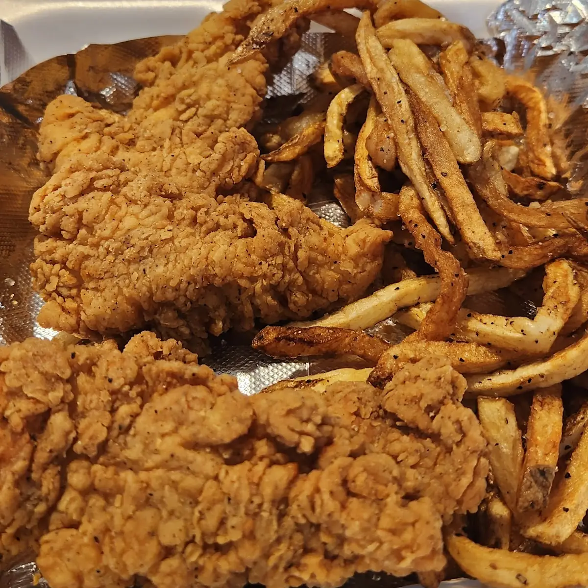 Chicken Strip Basket to Go