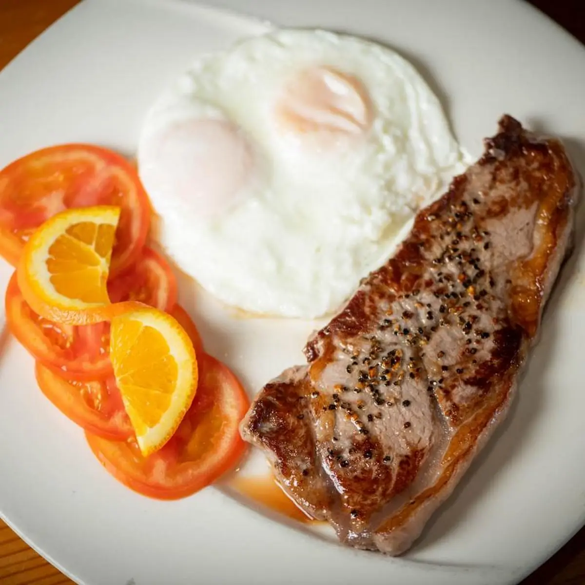 New York Steak and Eggs