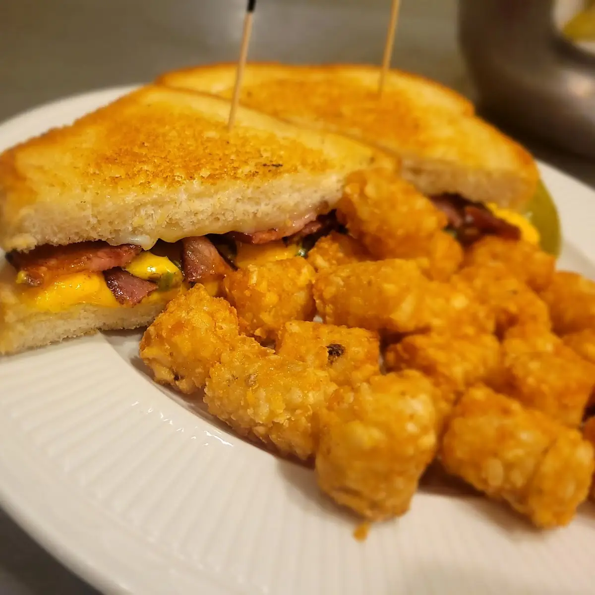 Bacon Popper Grilled Cheese