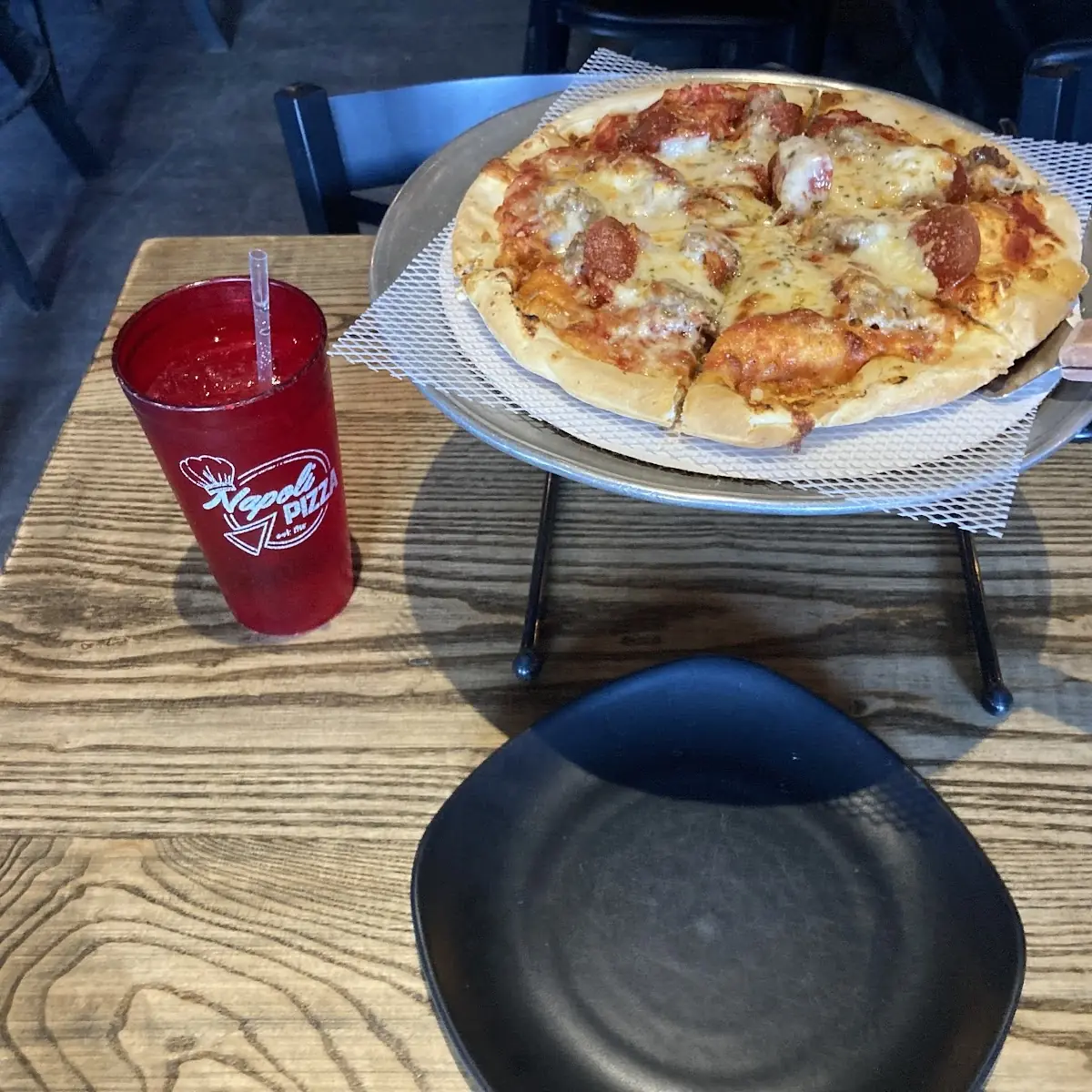 Pepperoni and Sausage Pizza