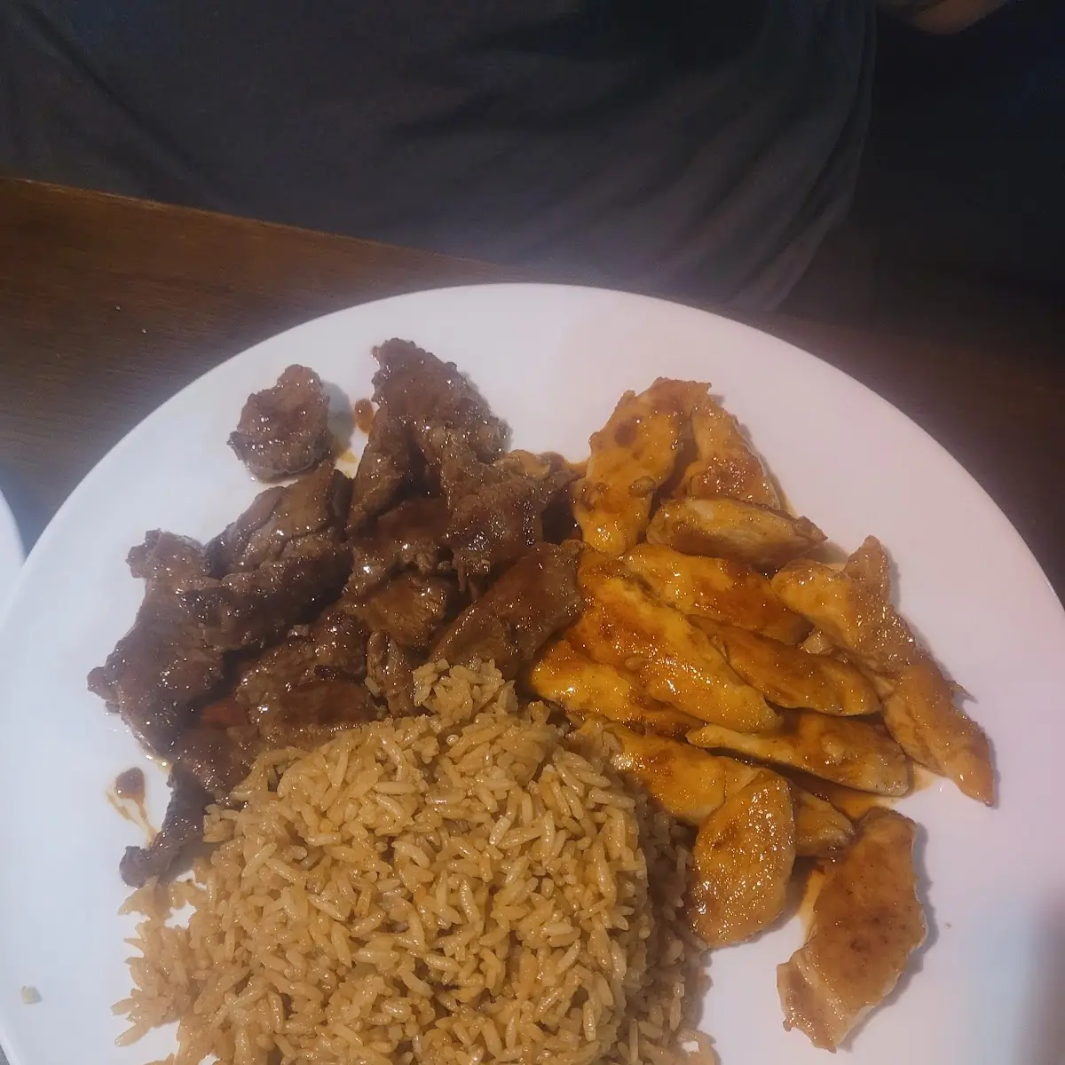 Teriyaki Chicken and Steak
