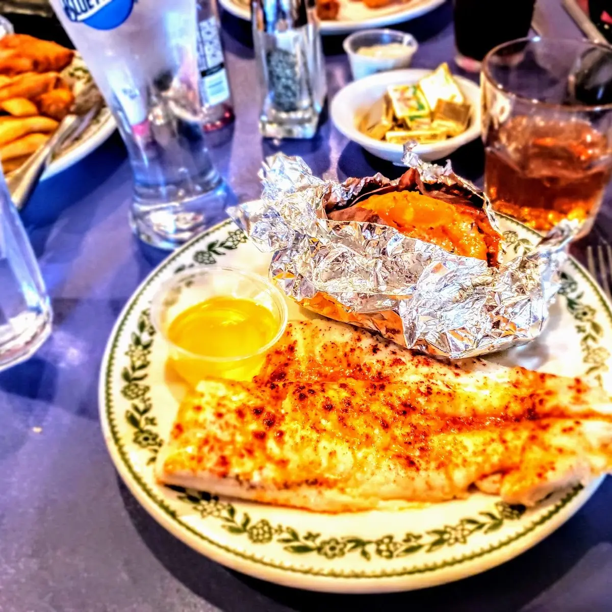Broiled Cod Fish