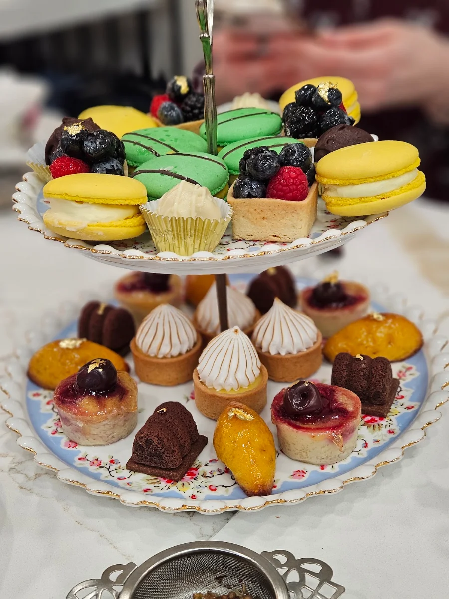 Assorted Macarons & Petit Fours