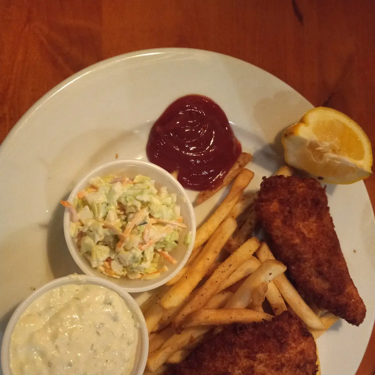 Panko Fish and Chips
