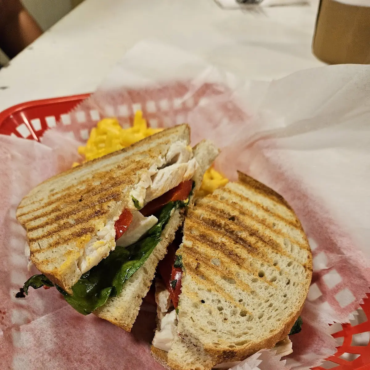 Mile High Veggie Panini