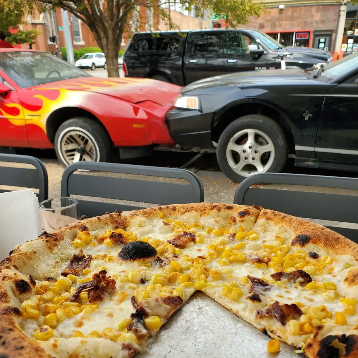 Sweet Corn Pizza