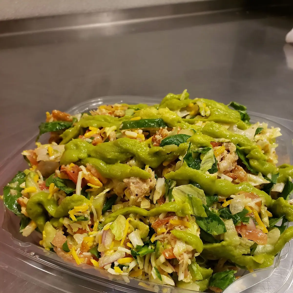Teriyaki Chicken Chopped Salad with Avocado