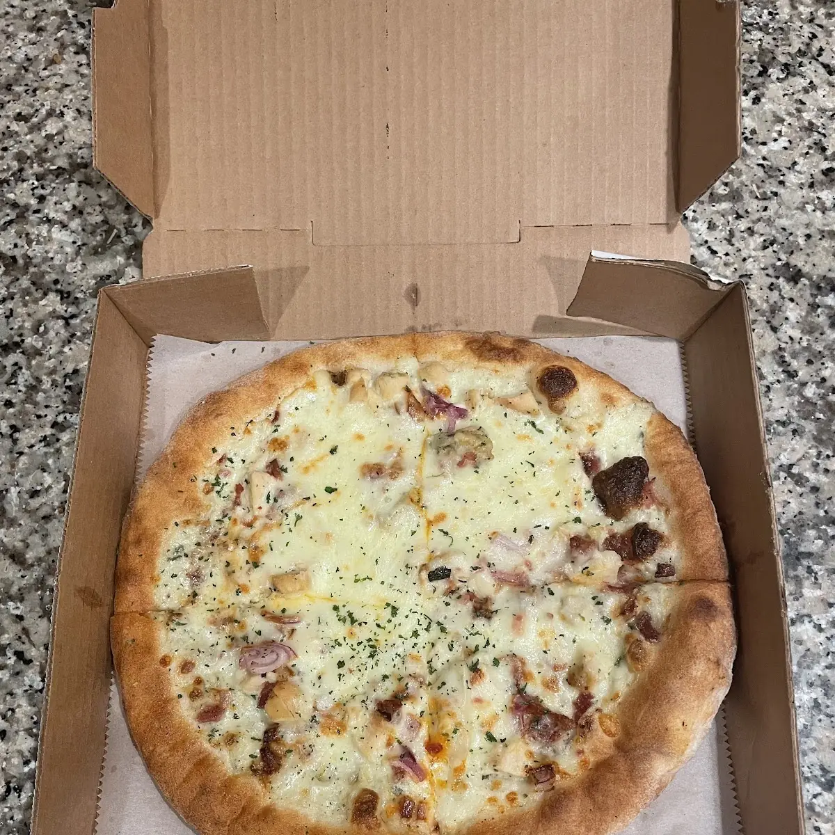 Chicken Bacon Ranch Pizza