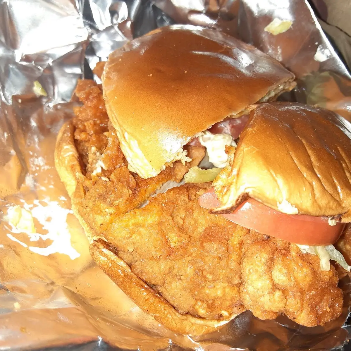 Spicy Deluxe Chicken Sandwich