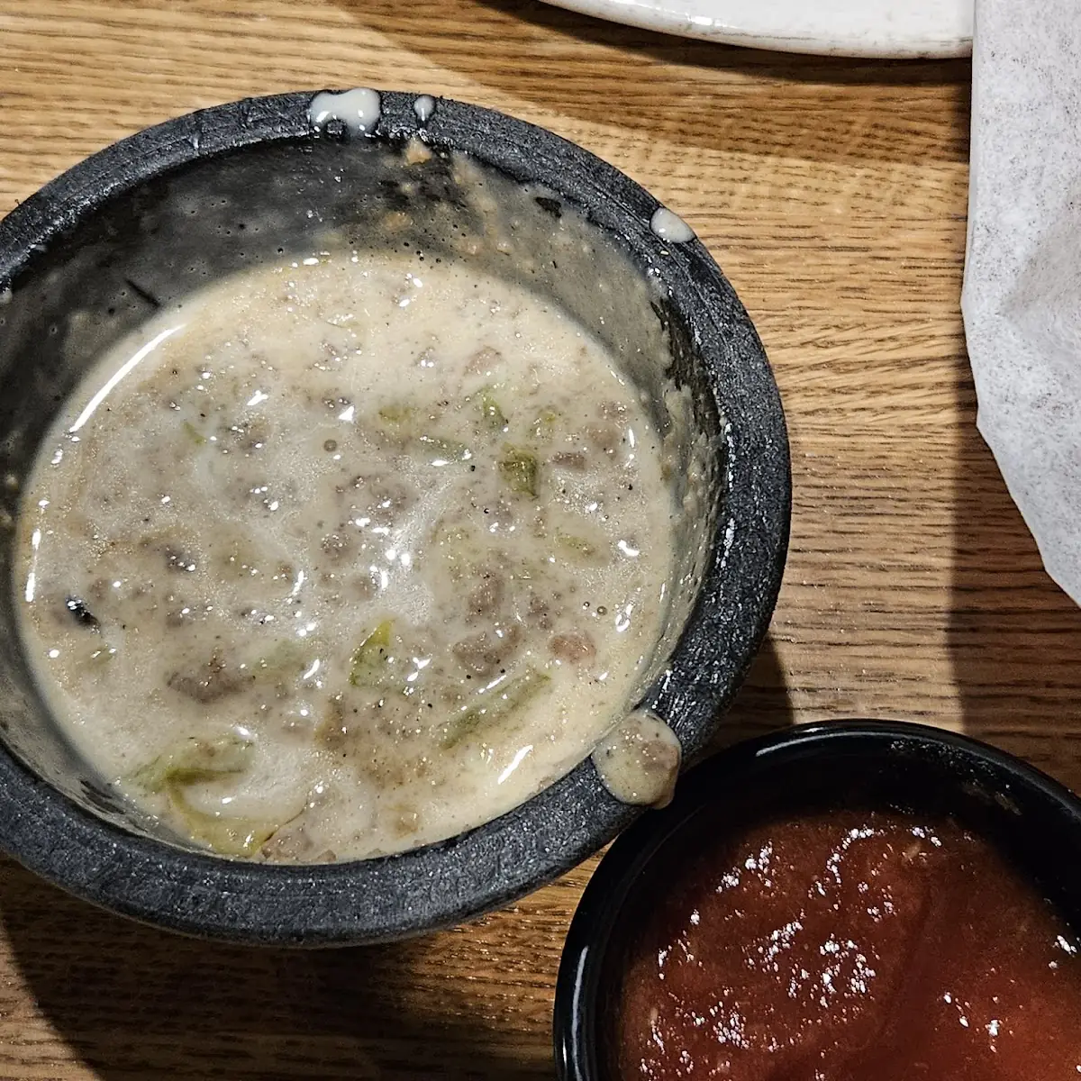 Queso Hot Sauce and Guacamole
