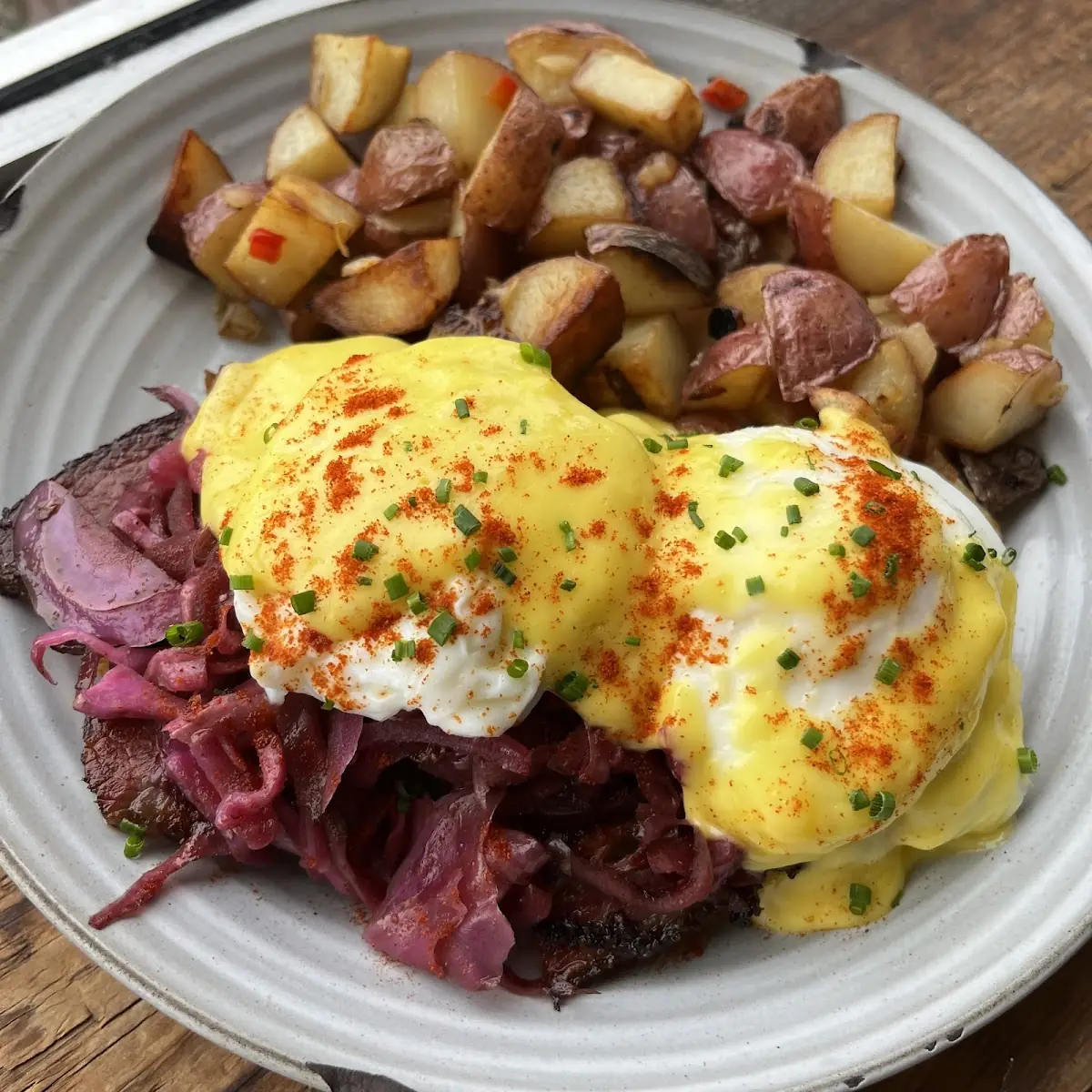 Ham & Cheese Benedict