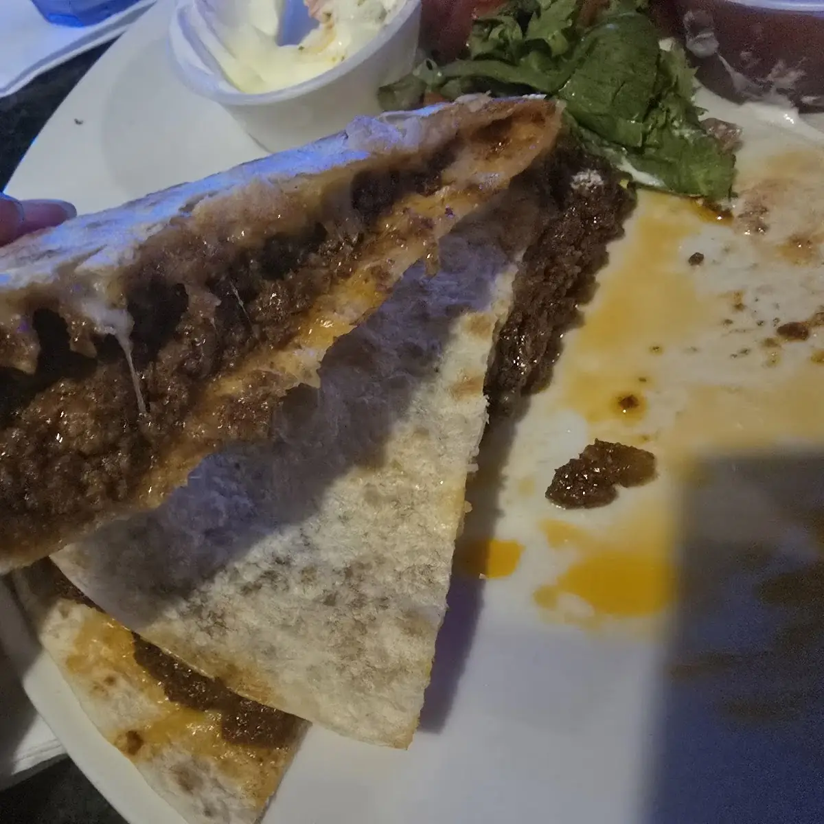 Sloppy Joe Quesadilla