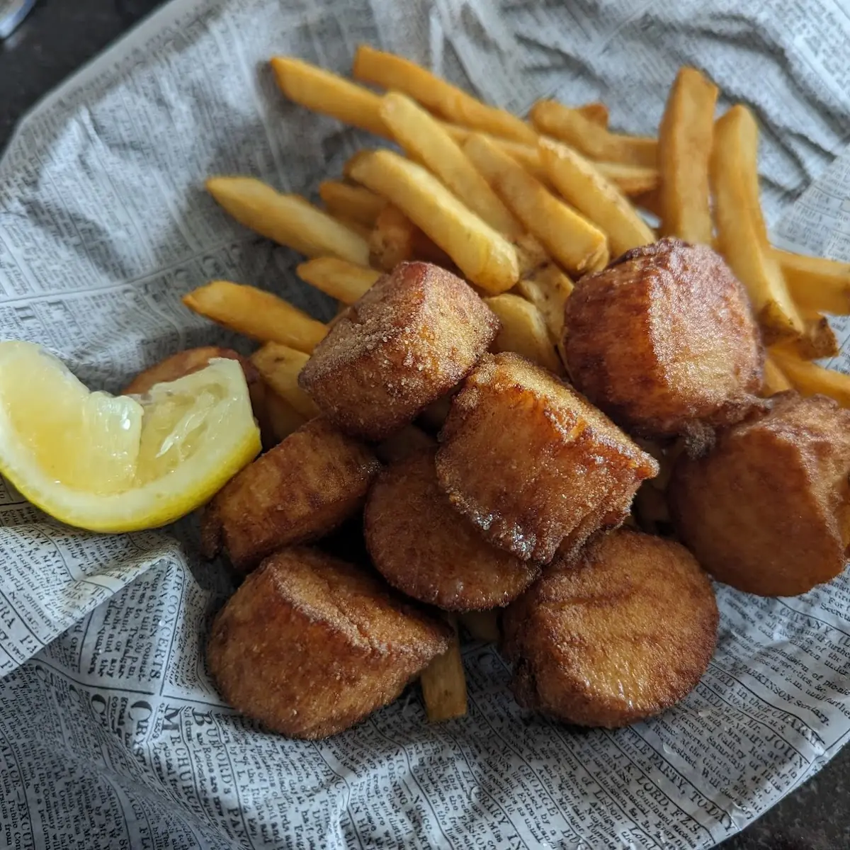 Fried Scallops