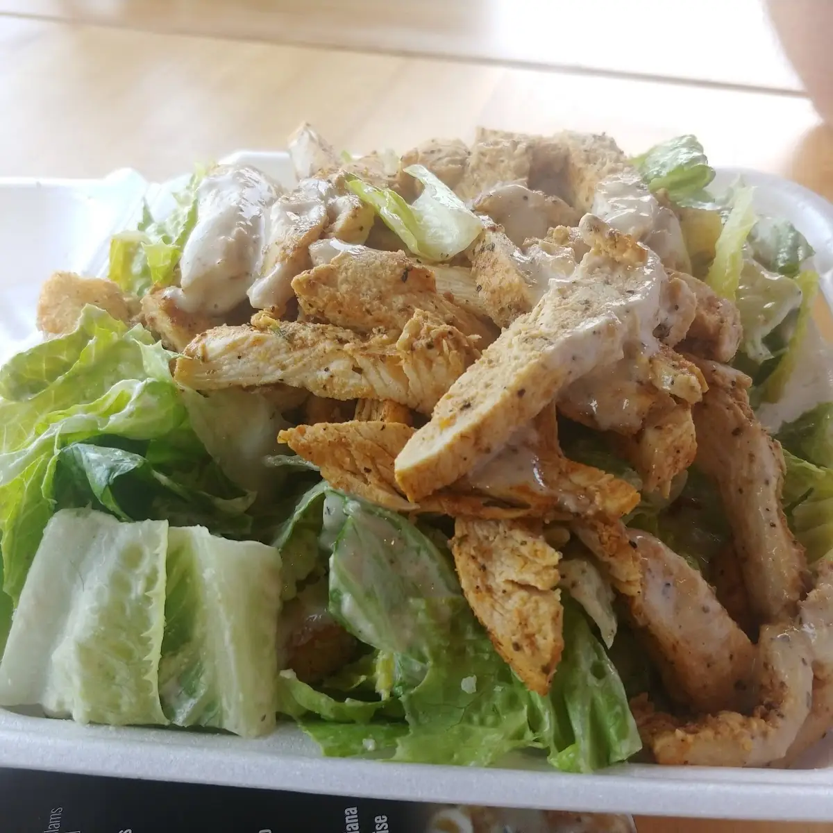 Grilled Chicken Caesar Salad