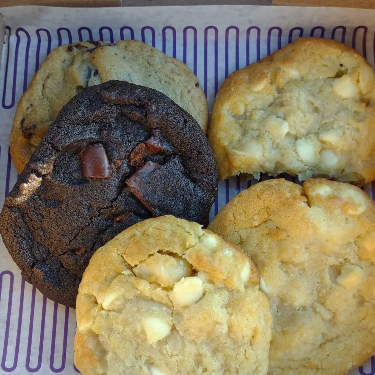 Double Chocolate Chunk Cookie