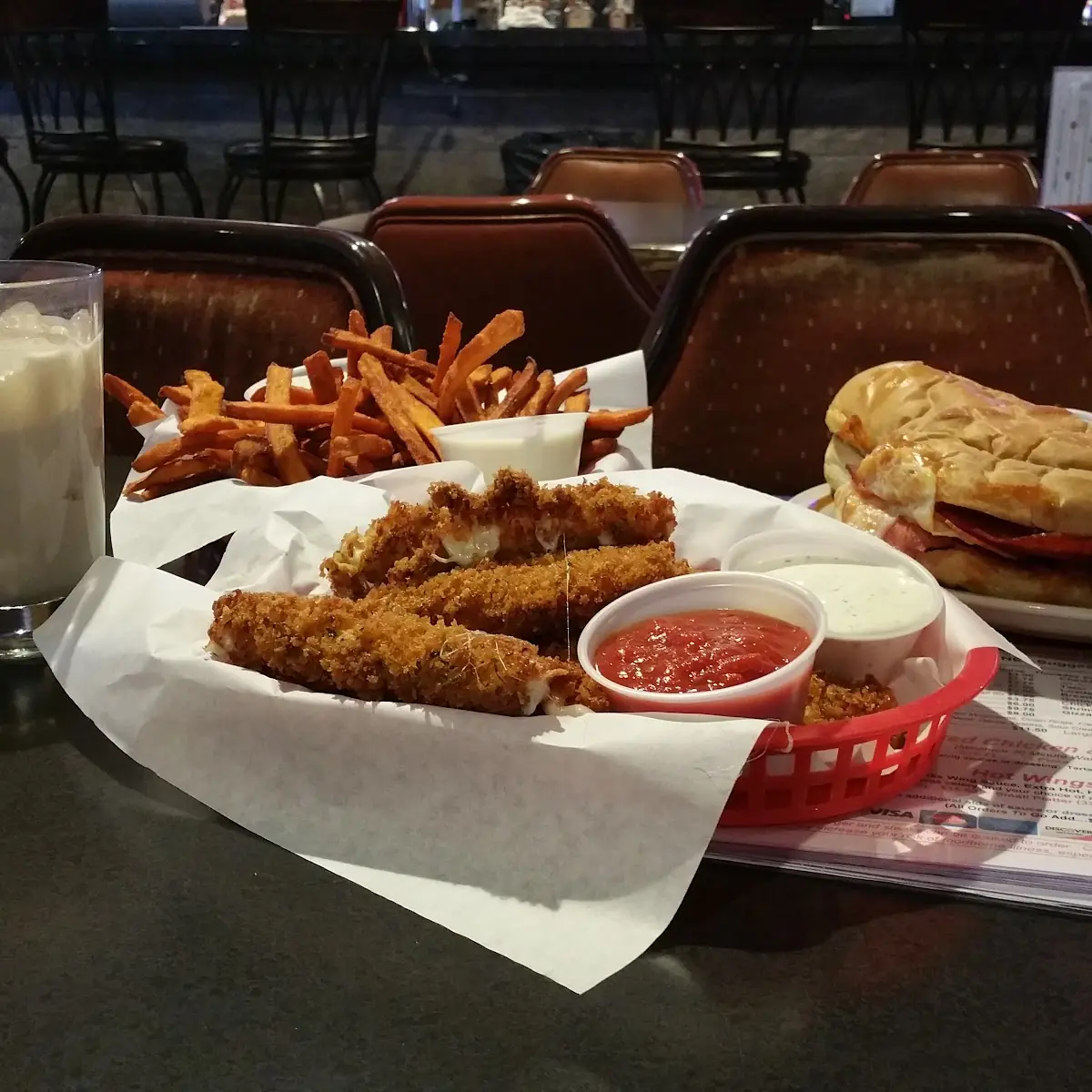 Giant Cheese Sticks