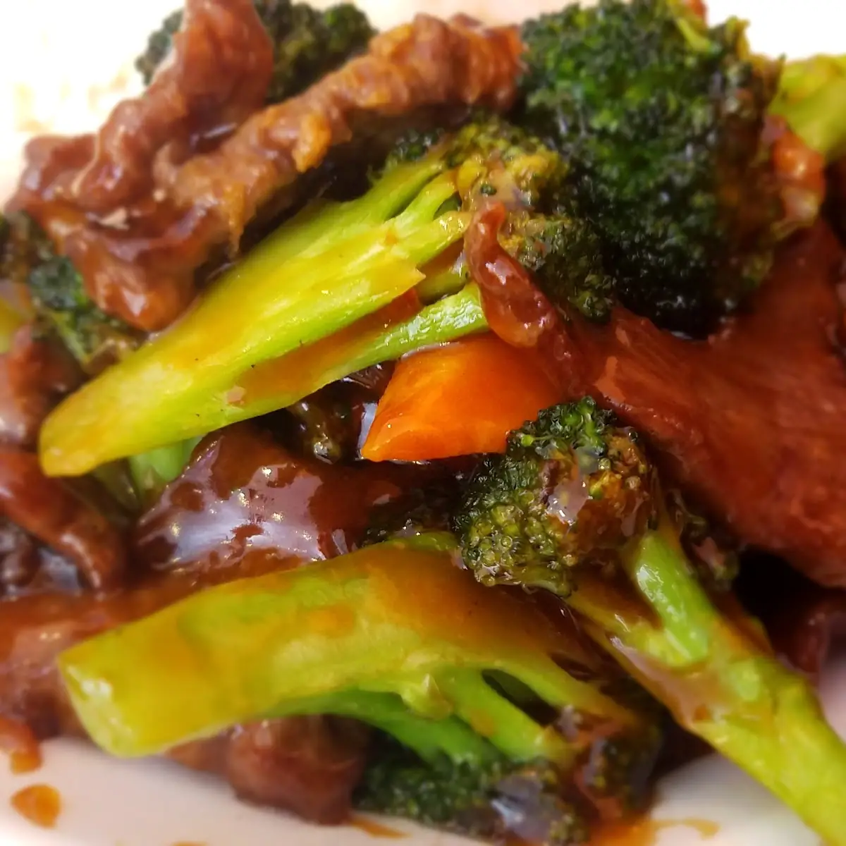 Beef w Garlic Sauce