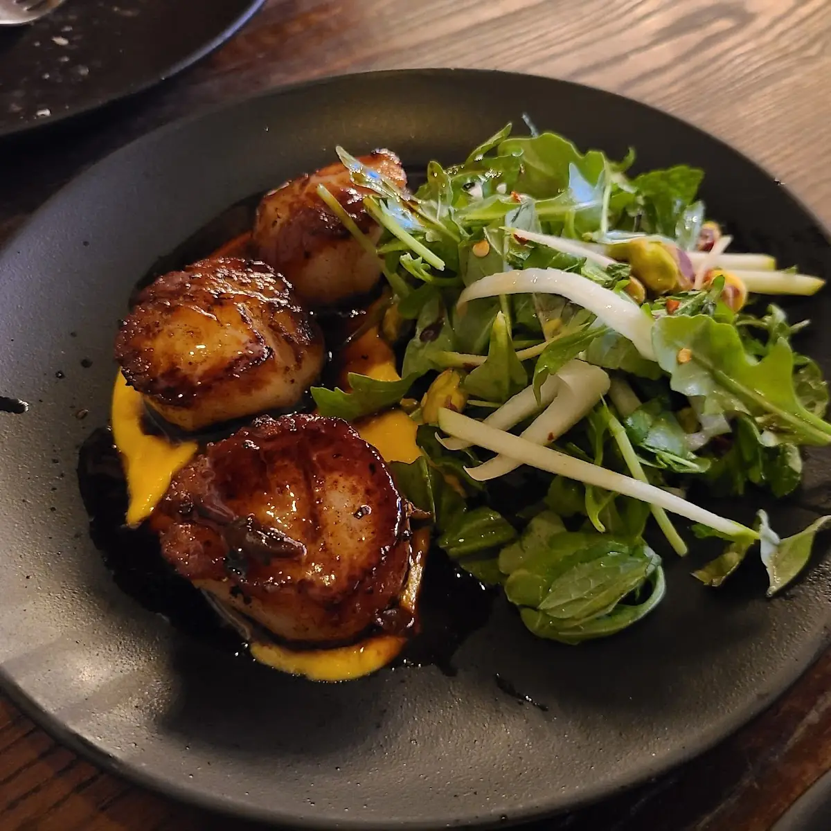 Brown Butter Seared Scallops