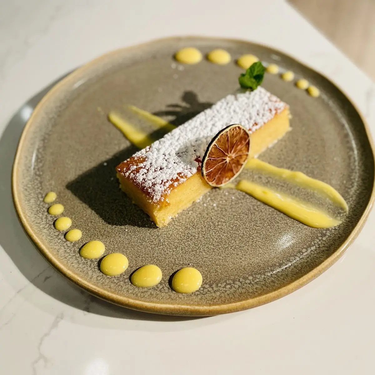 Lemon Almond Cake, FARO Pizza