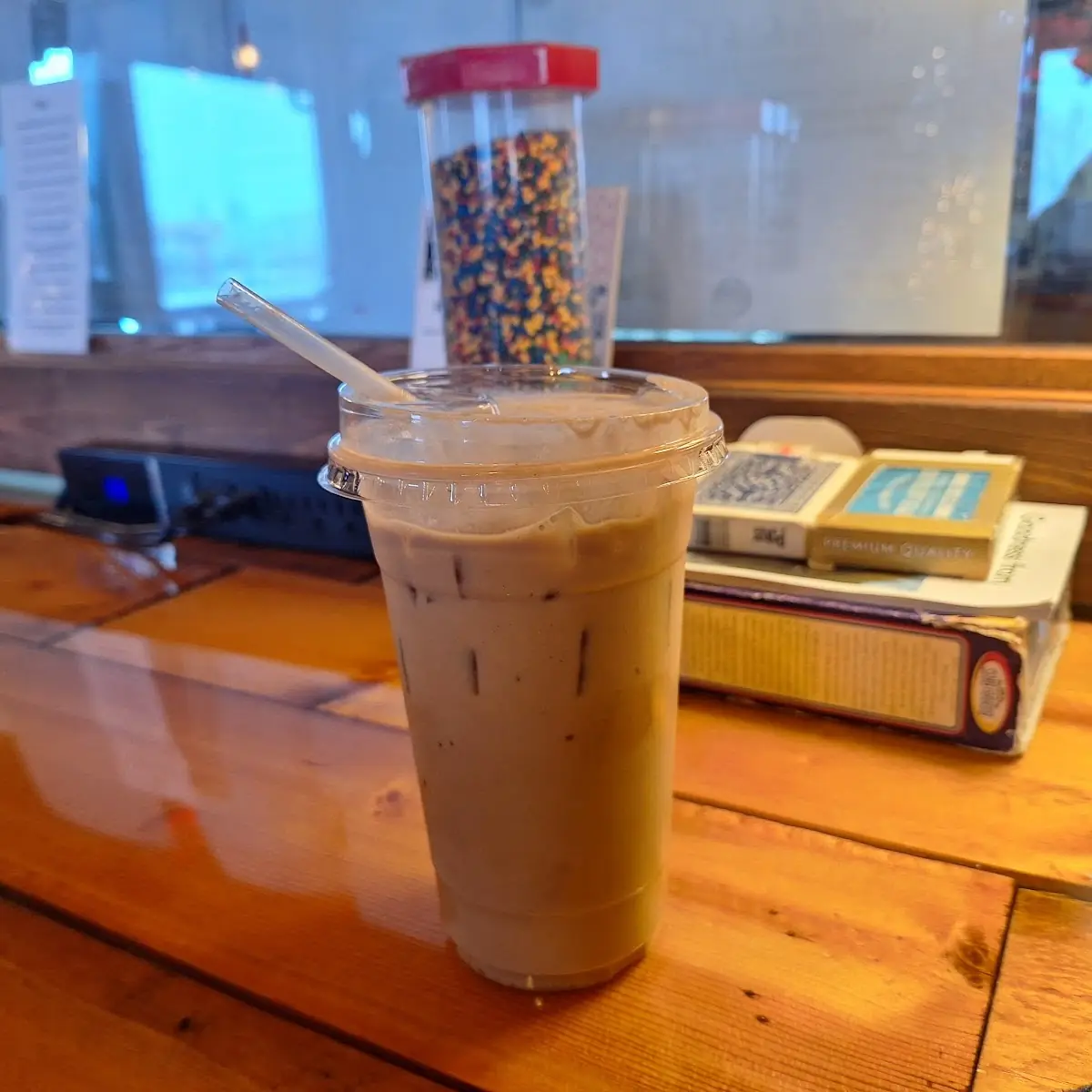 Iced Raspberry Chai Latte