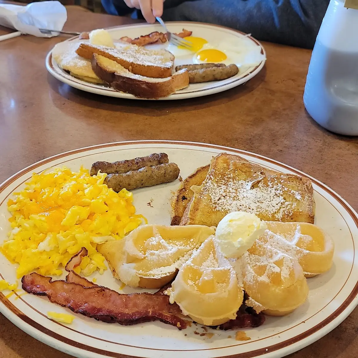 Standard Egg Pancake Combo