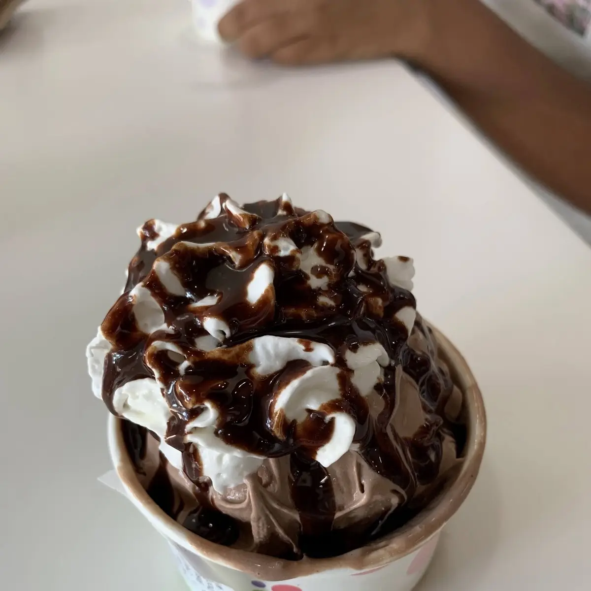 Double Chocolate Brownie Sundae