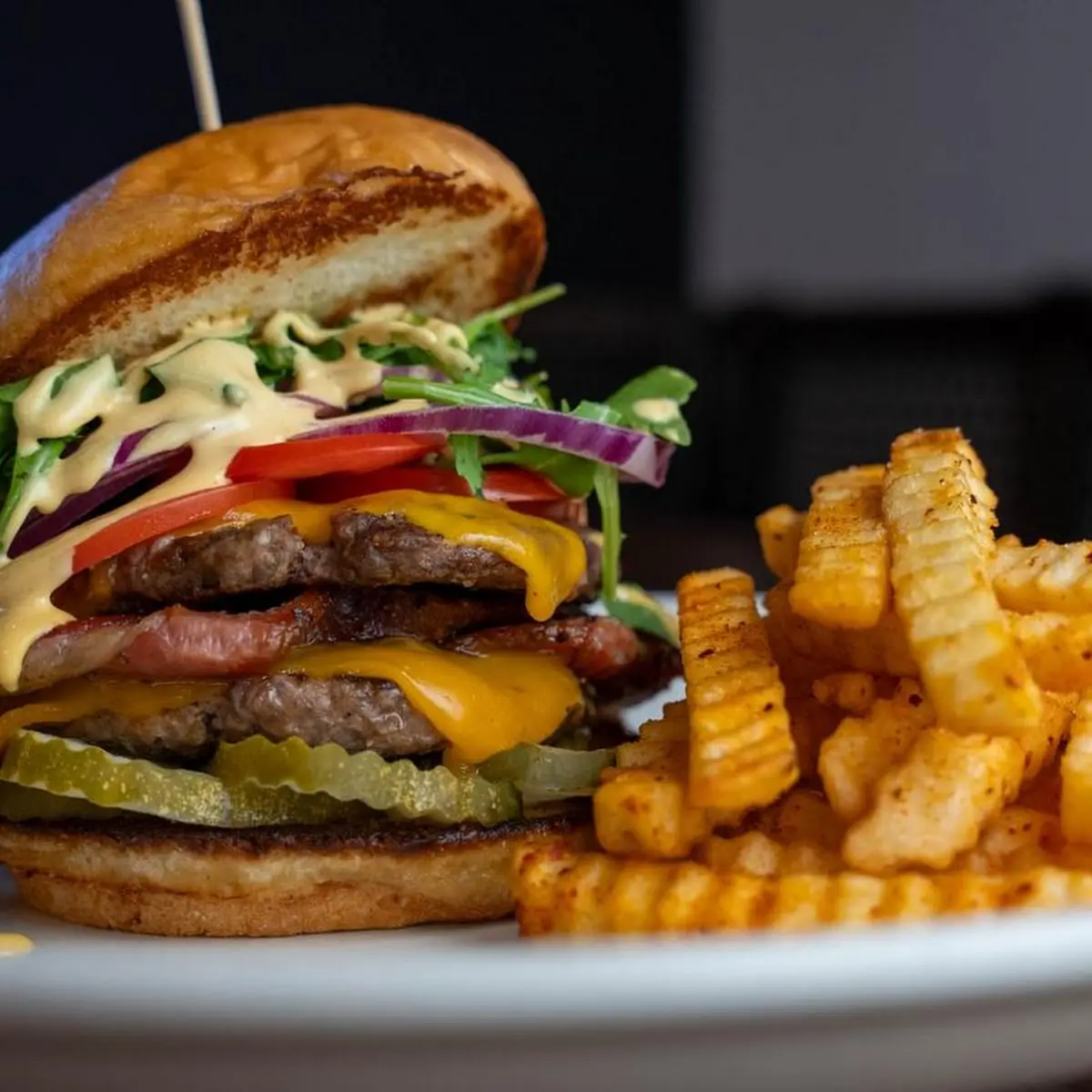 Smash Horseshoe Burger