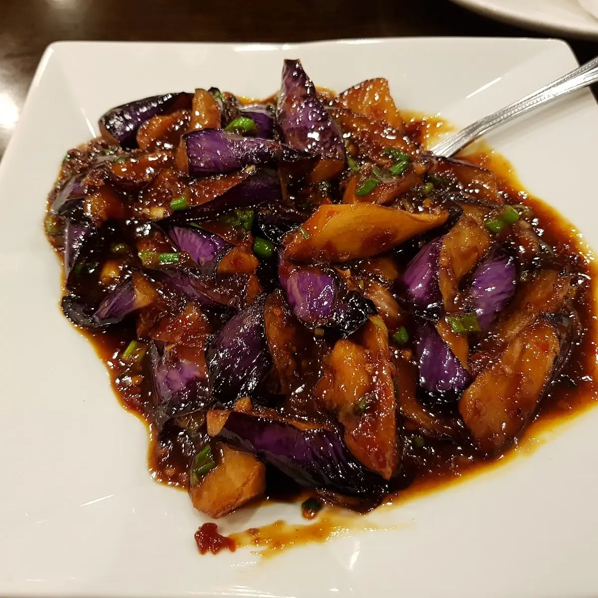 Eggplant in Garlic Sauce