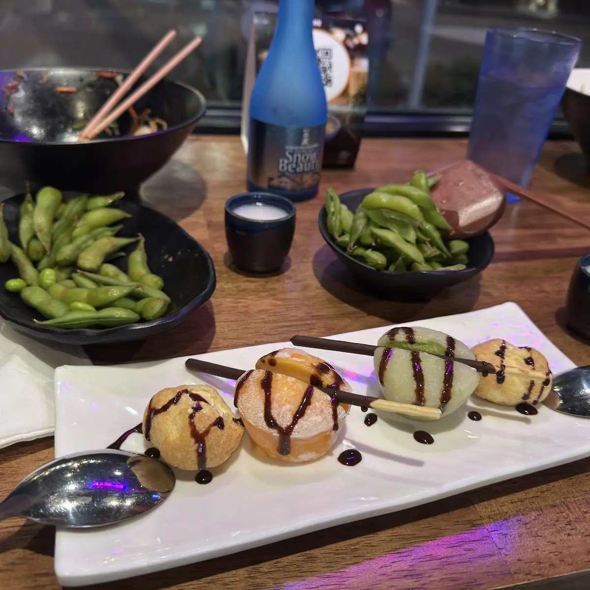 Edamame and Mochi Ice Cream