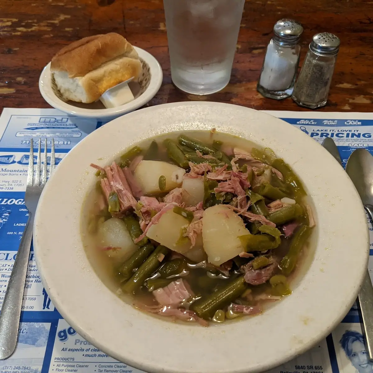 Ham Green Beans and Potatoes