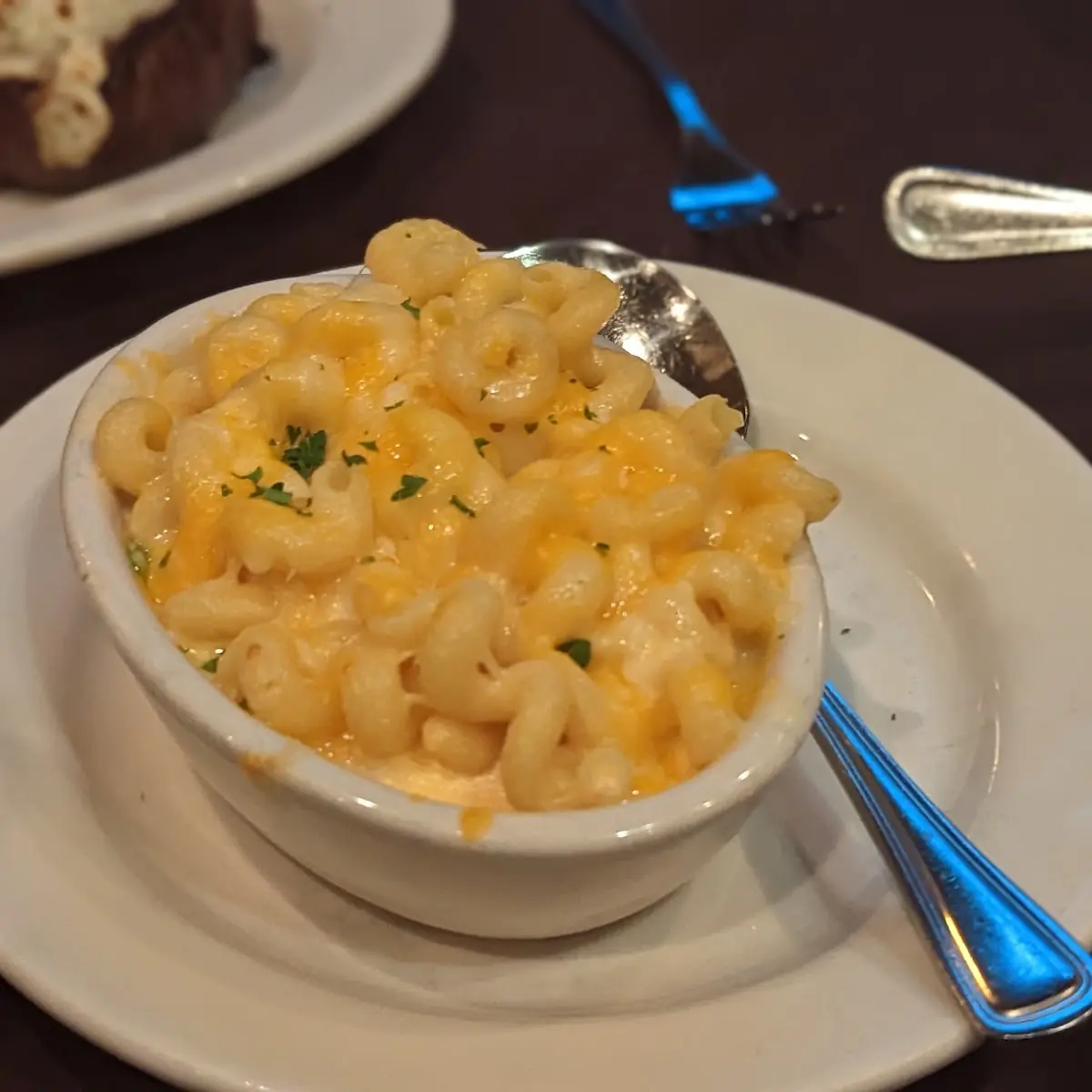 Mac N Cheese and Potatoes