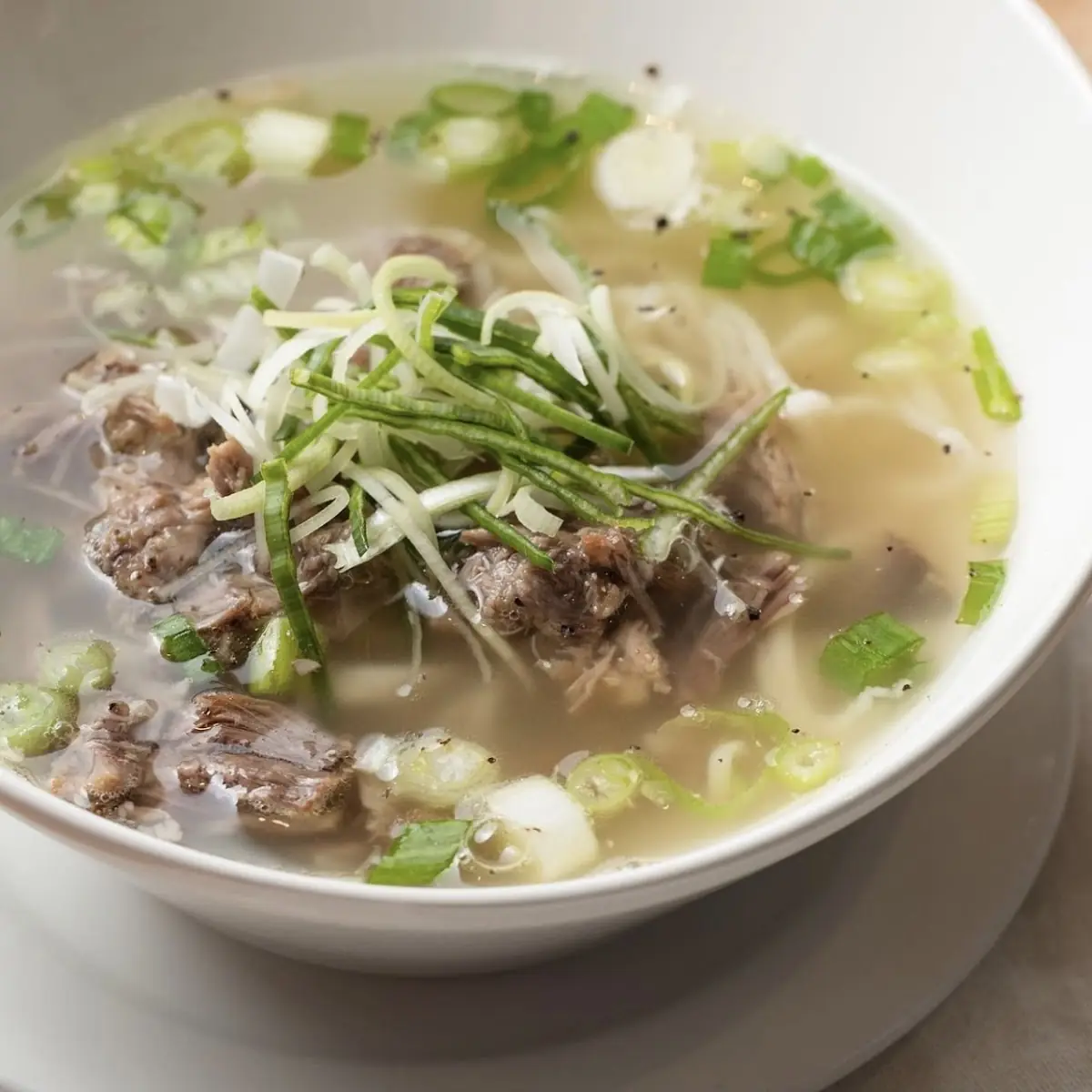 Oxtail Beef Noodle Soup
