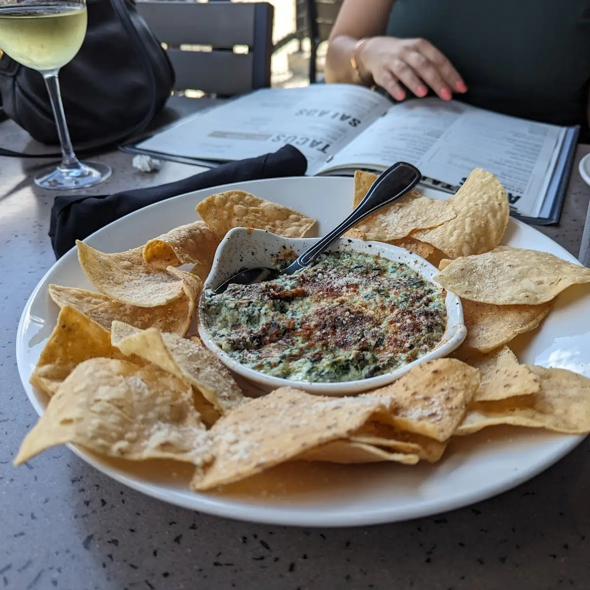 Four Cheese Spinach Dip