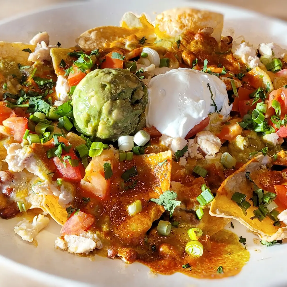 Nachos with Chicken Nachos