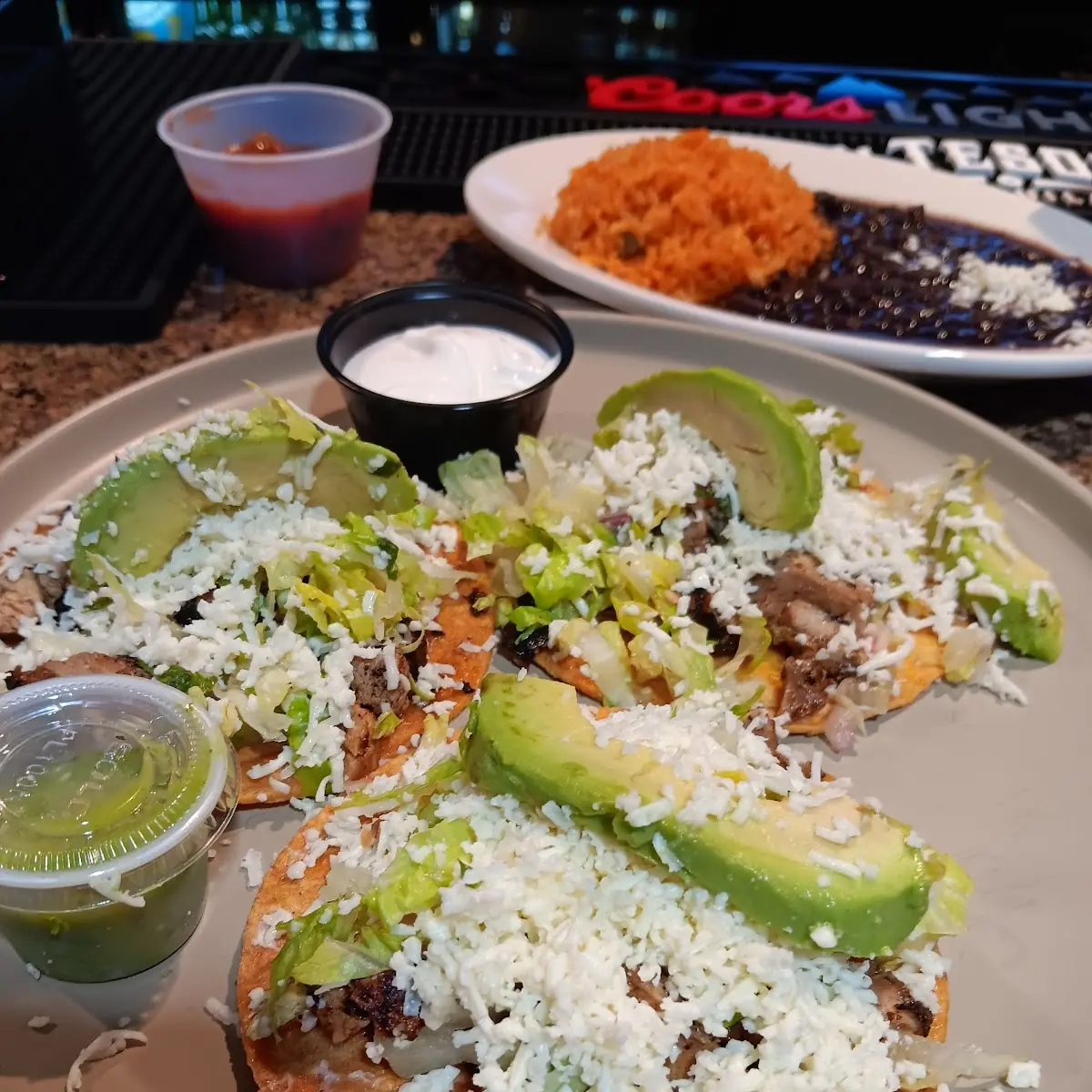 Chicken Tostada