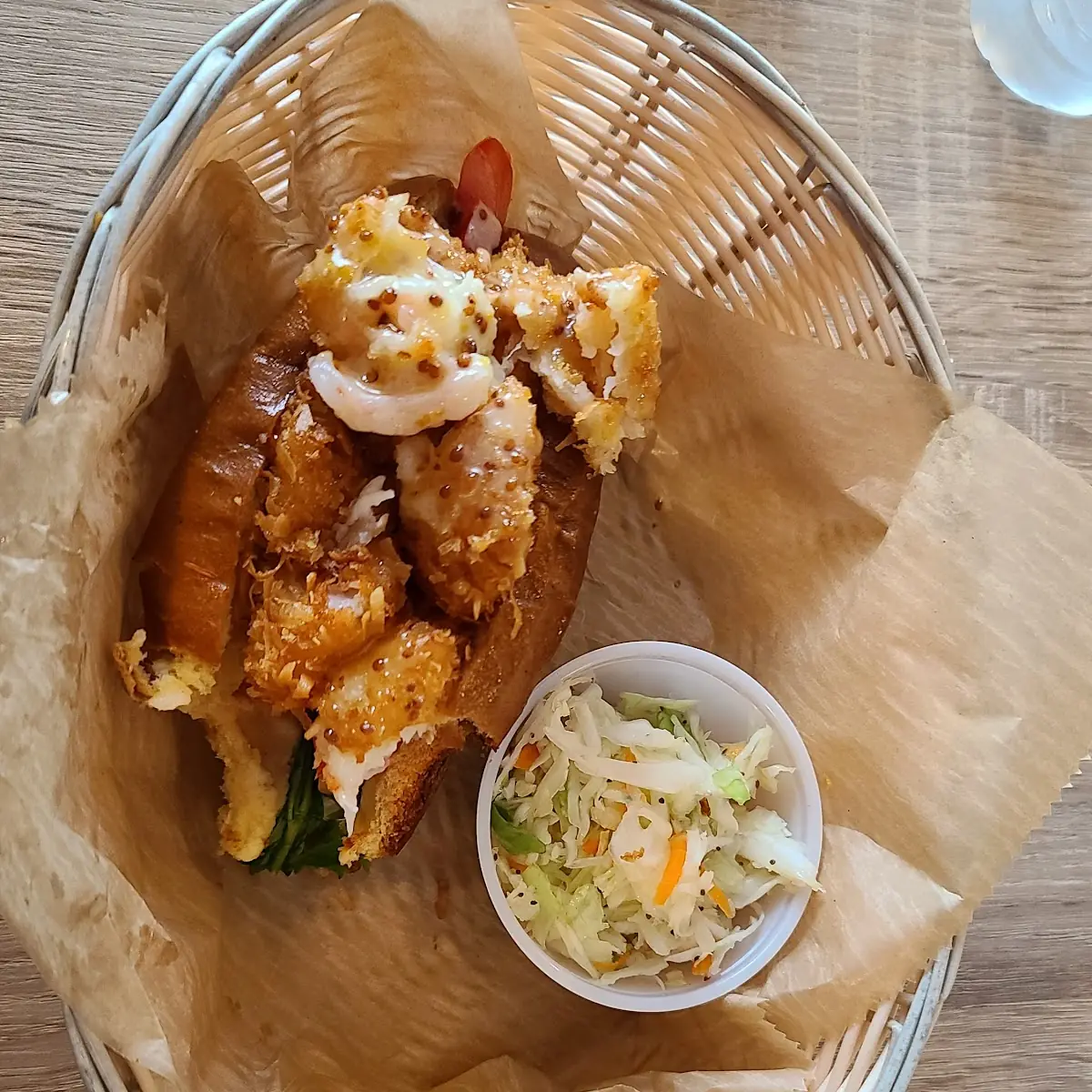 Coconut Shrimp Roll
