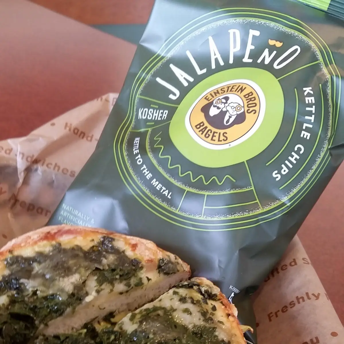 Spinach & Artichoke Chicken Sandwich