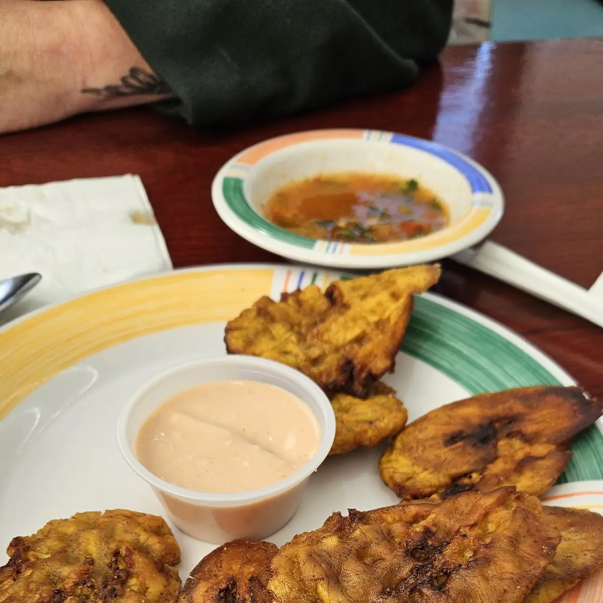 Tostones Fried Green Plantains