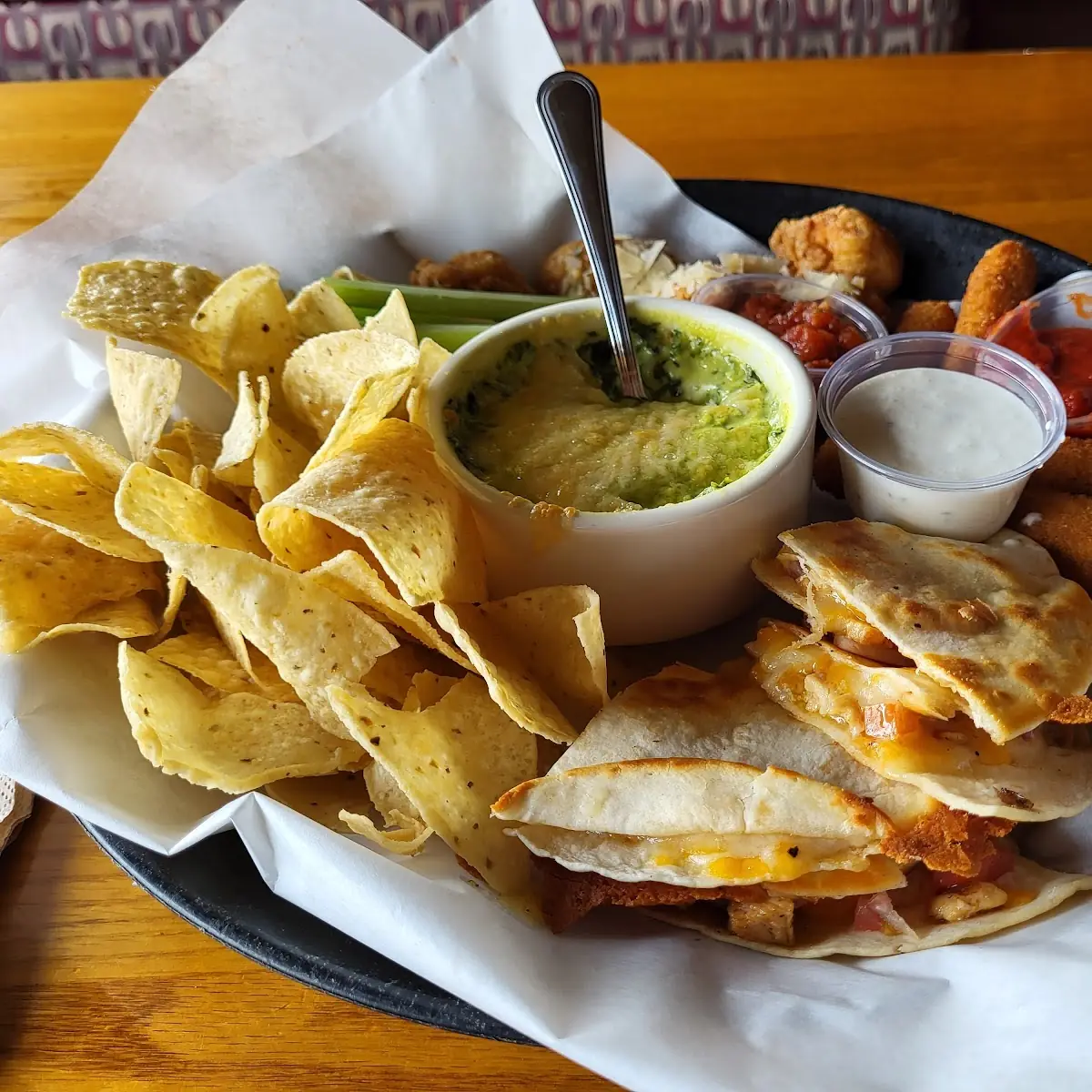 Chicken Bacon Ranch Quesadillas